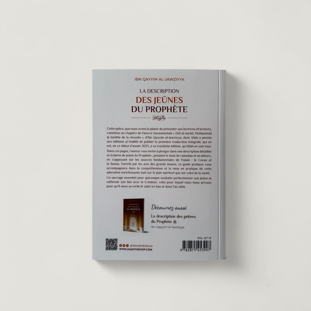 La description des jeûnes du Prophète