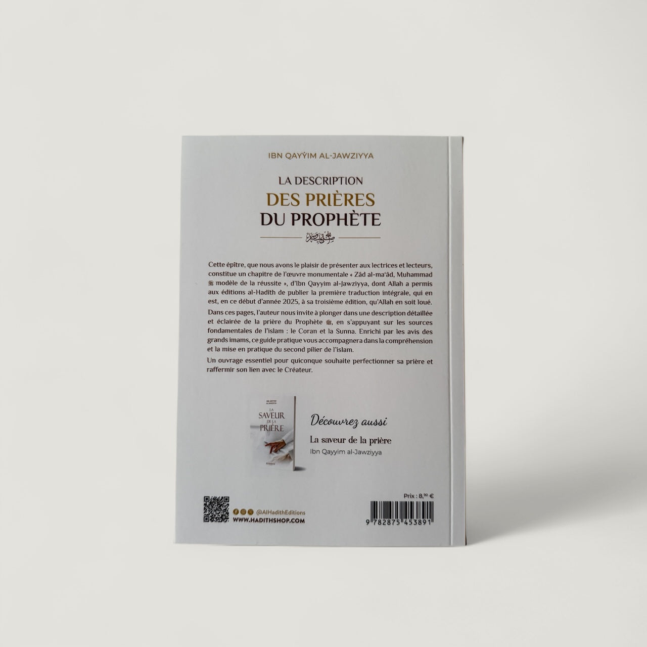 La description des prières du Prophète
